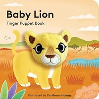 Baby Lion Finger Puppet Book - Novelty Book - G245Z