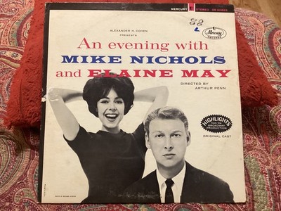 AN EVENING WITH MIKE NICHOLS & ELAINE MAY, 1961 LP, VG+ COND/ FREE POSTAGE!!!!!!