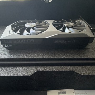 ZOTAC NVIDIA GeForce RTX Dual Fan GPU, PCIe x16, Multi-Monitor Support