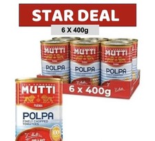 Mutti Finely Chopped Tomatoes 400g (Pack of 6) 