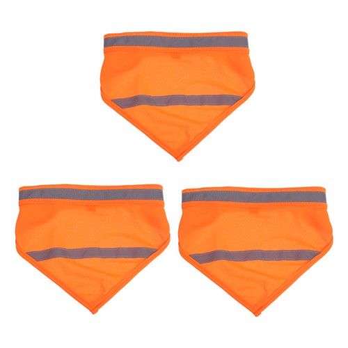  3 Stück Haustier Leuchtschal Hundeschals für große Hunde Doggy Bandanas - Bild 3 von 12