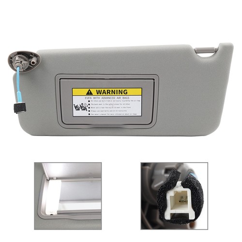 Grau Sonnenblende links vorne für 08-12 Honda Accord 83280TA0A91ZB 83280TA5A51ZA - Picture 2 of 14