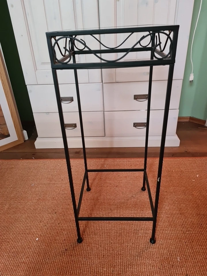 1 Blumenständer metall schwarz - Bild 3 von 3