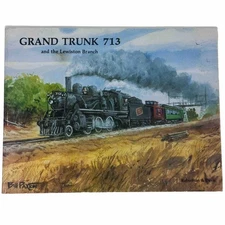 Grand Trunk 713 And The Lewiston Maine Branch Robertson Davis Trains Maine 1994