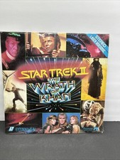 STAR TREK II: THE WRATH OF KHAN - 1982 - Widescreen Laserdisc Leonard Nimoy