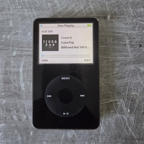 Apple iPod Classic w/Video 5th Gen A1136 30GB Tested EMC 2065 Date 2005 MA446LL - Picture 9 of 14