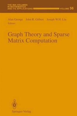 Graph Theory and Sparse Matrix Computation by Alan George (English) Paperback Bo