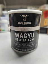 South Chicago Packing Wagyu Beef Tallow, 42 Ounces, Paleo-friendly, Keto-frie...
