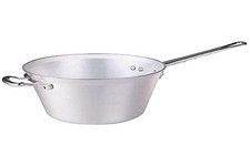 Pentole Agnelli Paiolo Pentola Polenta, Argento, 24 cm 2Rjn