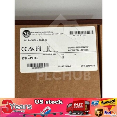 Allen-Bradley 1784-PKTXD Data Highway Pl PC Communication Card US Free Tax