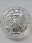 1997 Silver Eagle With Milk Spots But Good Condition