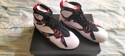 Air Jordan Retro 7 ''Ugly Sweater'' oder ''Nothing But Net'' Größe 42,5/9US