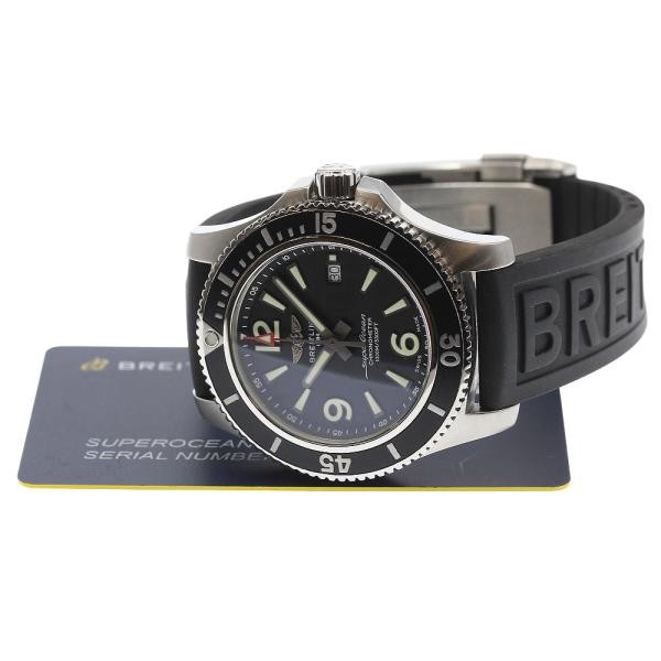 BREITLING SUPEROCEAN 44 A17367 44mm SS Black #C25463