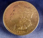 1890 Morgan Silver Dollar - Circulated 90%Silver - Very Good Condition