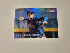 2020 Stadium Club Chrome Felix Hernandez Refractor  # 274