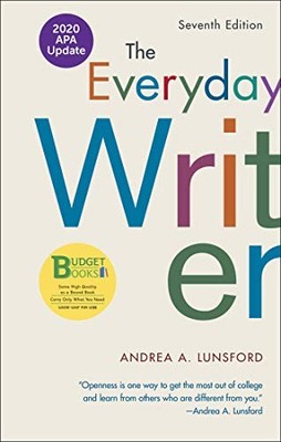The Everyday Writer with 2020 APA U..., Lunsford, Andre