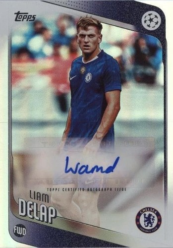 Liam Delap Signed Chelsea FC 2025-26 Home Soccer Jersey #9 with