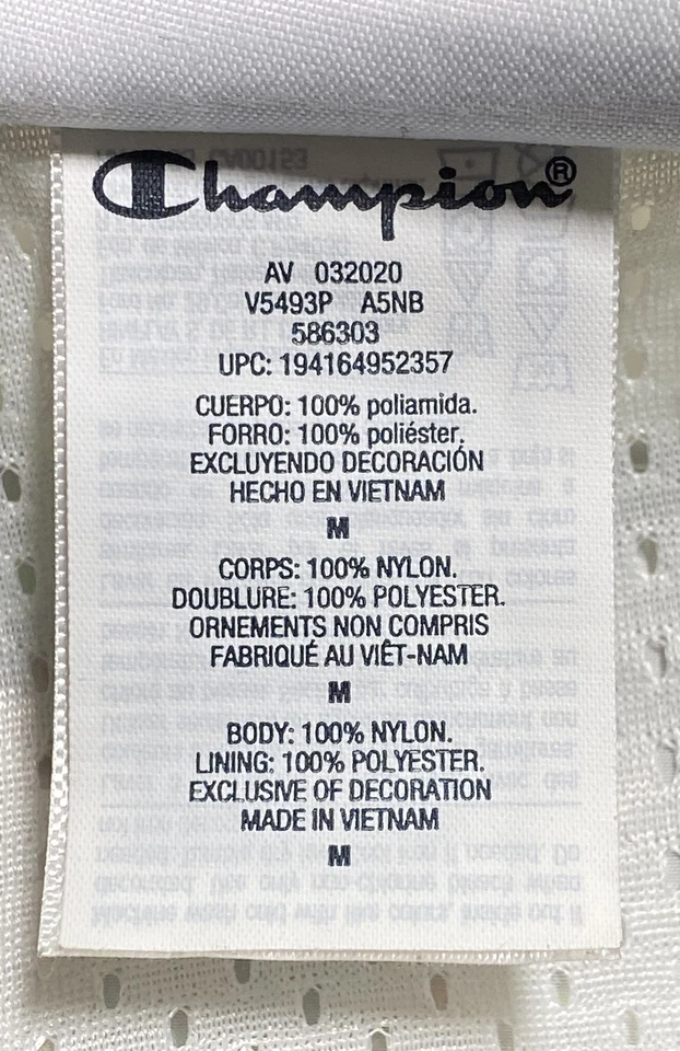 Мужская многоцветная ветровка Champion X MTV размер M - Изображение 4 из 4