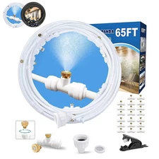 Mister System For Outside Patio 65ft 20m Outdoor Misting System Patio Misters