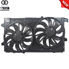 For Chevrolet Malibu 2013-2015 2.5L Radiator Dual Cooling Fan Assembly 20979495