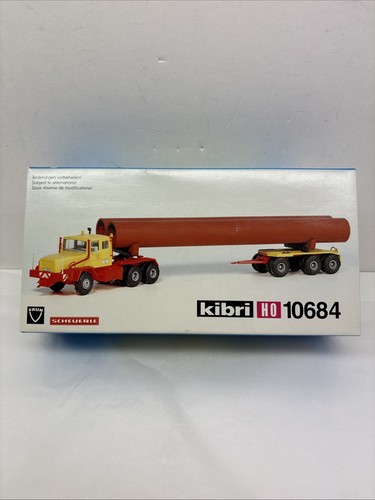 Camión Kibri HO Faun con kit de carga de tubería de gas - 10684 | Zustand: New