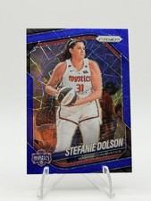 STEFANIE DOLSON 2025 Panini Prizm WNBA BLUE VELOCITY #112 Washington Mystics