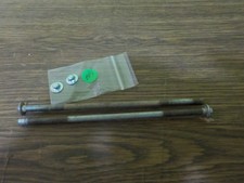 vintage mighty tonka truck set of 2 axles 2 new nuts 7-1/2 inch long for parts