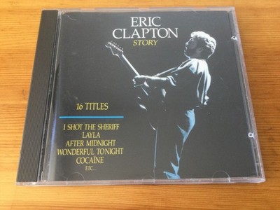 ERIC CLAPTON ''Story'' - CD w/ 16 Titles - Layla/Cocaine/I Shot The Sheriff etc.
