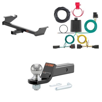 CURT Tow Package With Trailer Hitch, Wiring, 45041 Ball Mount Pin & Clip, 13364