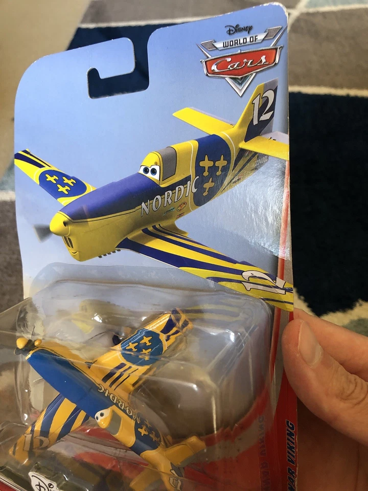 Disney Pixar World Of Cars Disney Aviones Película Gunnar Viking Avión 2013 Nuevo Foto 3 de 4