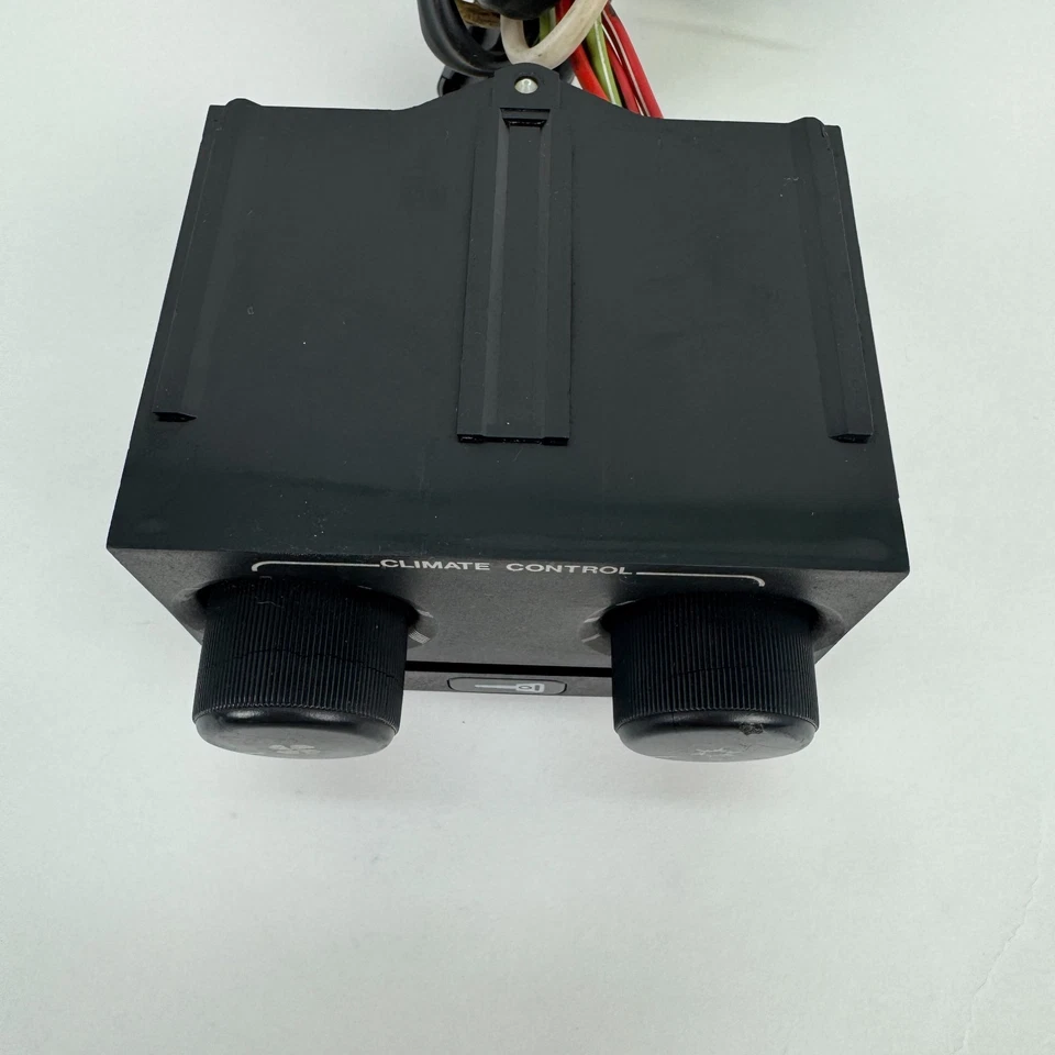 Interruptor de control de clima de consola central delantera Porsche 930 911 1977-1989 OEM AIRE ACONDICIONADO Foto 3 de 4