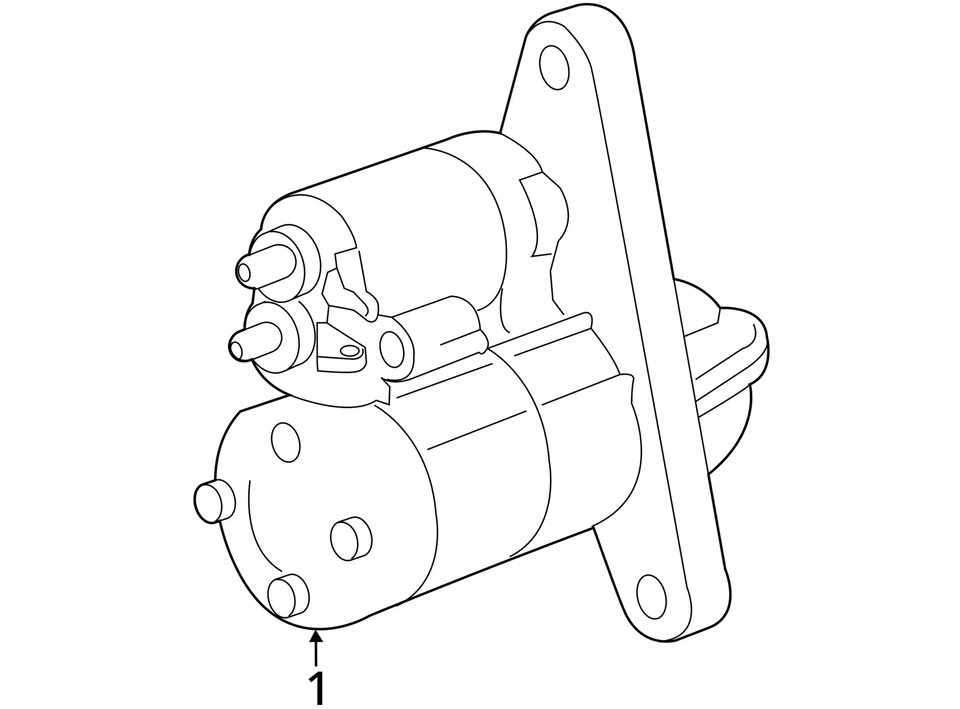 Infiniti Qx50 2019-2020 motor de arranque de coche solenoide fabricante original LZMFZ Foto 4 de 4