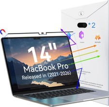 Magnetic Anti Blue Light Screen Protector for MacBook Pro 14 Inch 2021-2026