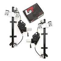 2X Elektrischer Fensterheber Set Vorne Mit Motor 4/5 TüRig FüR Ford Fiesta V 5