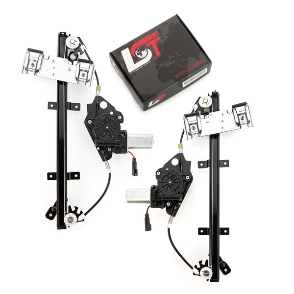 2X Elektrischer Fensterheber Set Vorne Mit Motor 4/5 TüRig FüR Ford Fiesta V 5-image