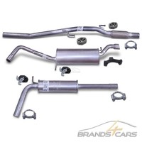 Imasaf SchalldÄMpfer SET FÜR Audi A1 8X VW Polo 5 6R 1.2 TSI Tfsi Cbza Cbzb Cbzc