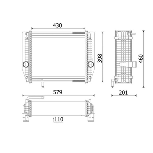 KüHler MotorküHlung Mahle CR 2704 000P KüHlung-image
