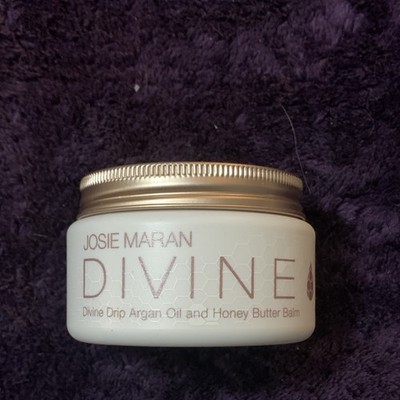 Josie Maran Divine Drip Balm Honey Peach Argan Oil 5 oz NEW Hydrating Body 