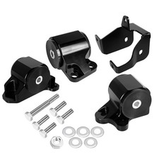 Engine Billet Motor Mount Bracket Kit Compatible with Honda Civic B or D Series