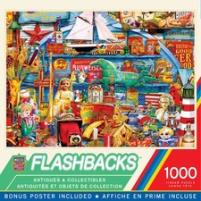 MasterPieces - Flashbacks - Antiques Collectibles 1000 Piece Jigsaw Puzzle