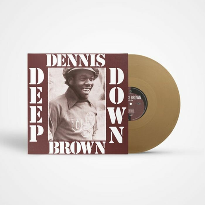 BROWN, Dennis - Deep Down (50th Anniversary Edition) - Vinyl (gold vinyl LP)