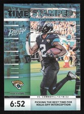 2023 Panini Prestige Time Stamped #TS-7 Rayshawn Jenkins Card TCCCX