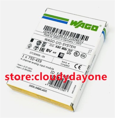 750-459 New WAGO 750-459 4-Channel Analog Input Module 750-459 PLC