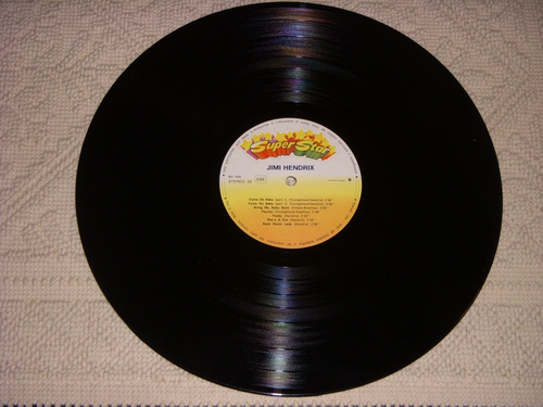 JIMI HENDRIX - COLLANA SUPERSTAR ARMANDO CURCIO EDITORE - LP 12" VINILE - Foto 4 di 5