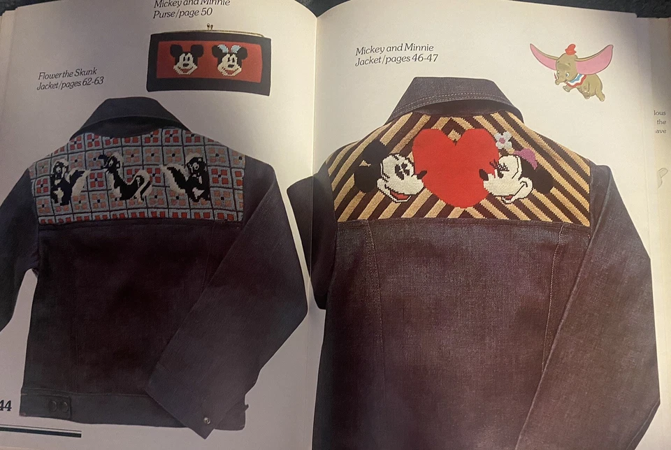 Walt Disney Characters Needlepoint Book: Embroidery /Needlework Instruction 1976 - Image 3 of 4