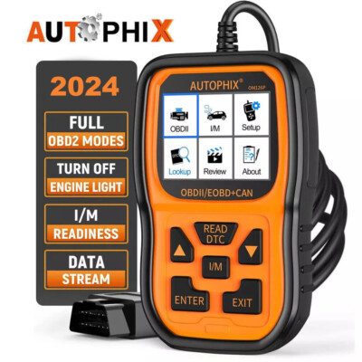 Autophix OM126P OBD2 Diagnosegerät Codeleser Motor prüfen Fehler Auslesegerät DE