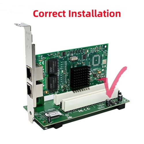 ST46 PCIe x1 vers 2-PCI Card Slot ASM1083 Bridge Card Drive Free Plug and Play - Bild 5 von 5