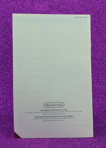 MANUALS, BOOKLETS & MAPS ONLY FOR Wii ~ LOT #2 ~ YOU CHOOSE TITLE ~ (NO GAME) - Picture 34 of 36