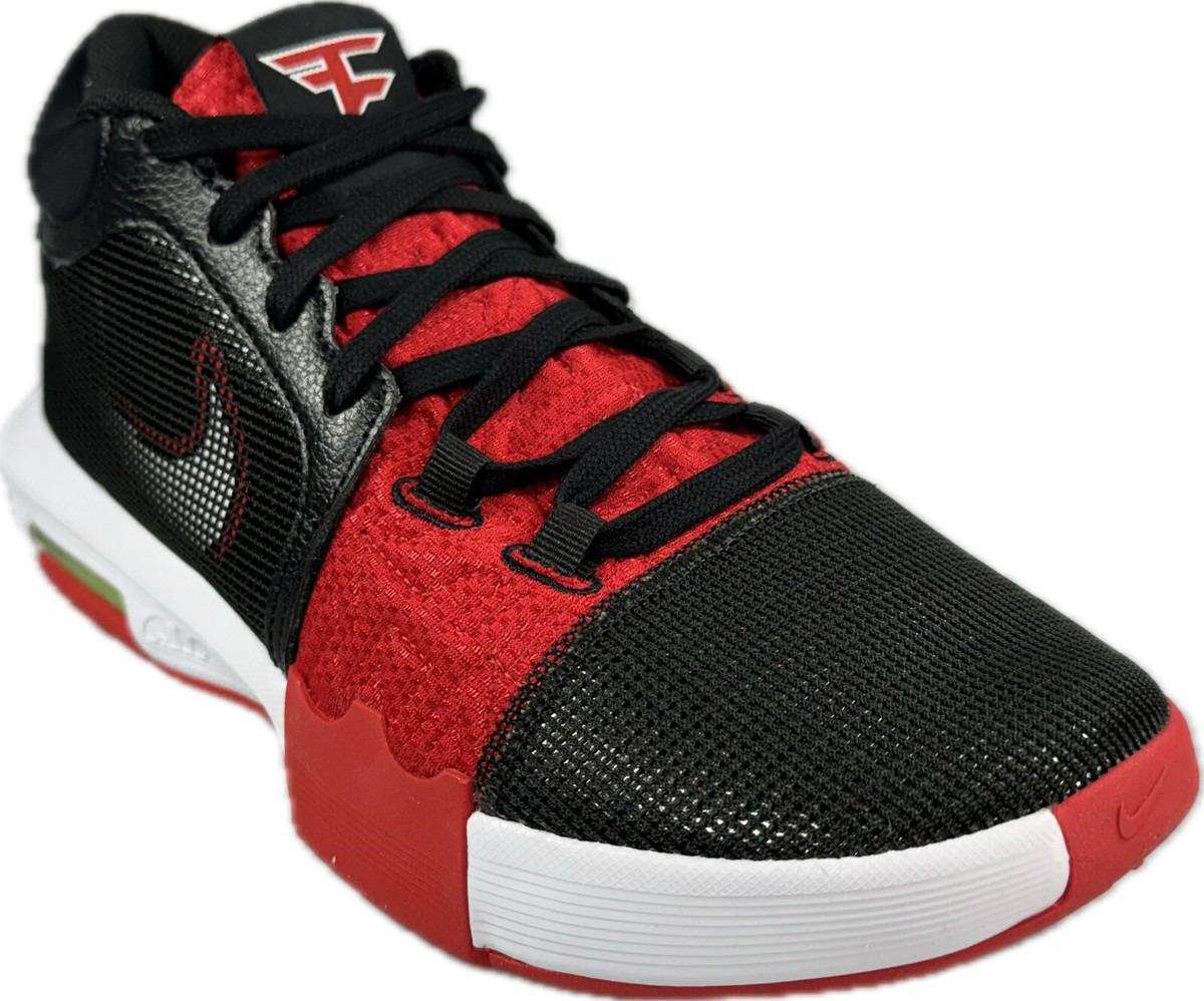 Nike Men's LeBron Witness VIII FAZE Black/Red Casual