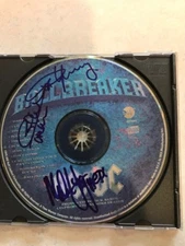 AC/DC signed cd by 3 coa + Proof! Malcolm Young Angus Young ac/dc autographed